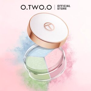 O.TWO.O Face Setting Powder 3 Color Fine Powder Oil Control Makeup Loose Powder