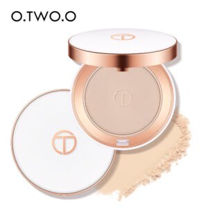 O.TWO.O Matte and Silky White Case Pressed Setting Powder