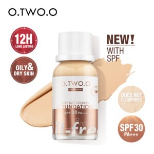 O.TWO.O Matt Finish Medium Coverage Liquid Foundation