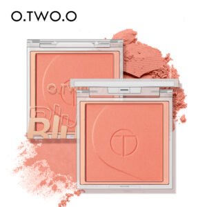 O.TWO.O High Pigment 6 Natrual Color Blush Pallete Pink Blush Powder
